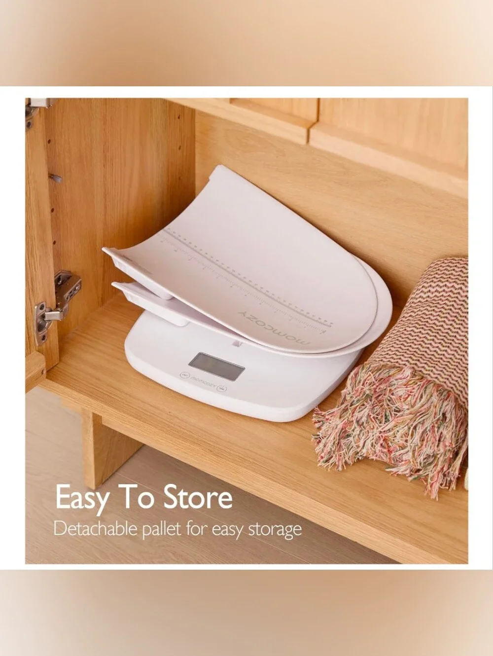 Momcozy Infant Height & Weighing Scale Converts To Standard Digital Scale